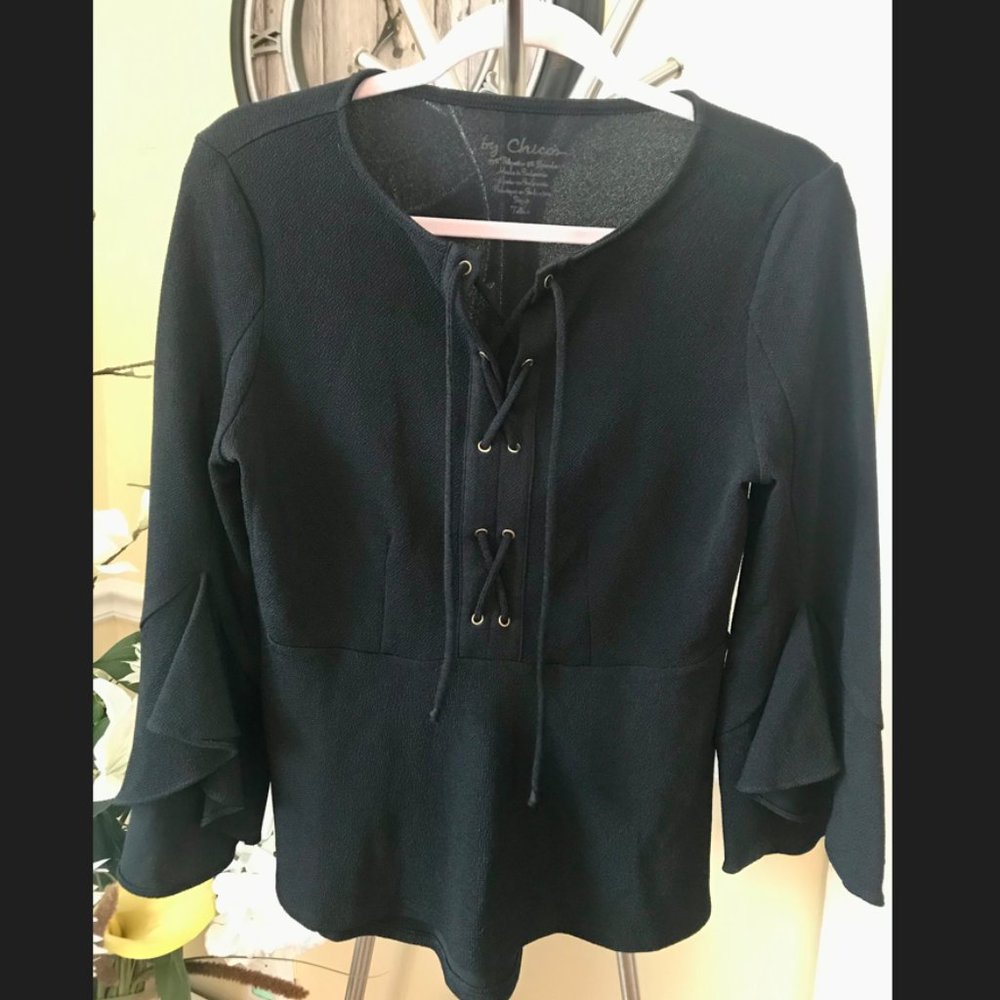 Chico's Peplum Top